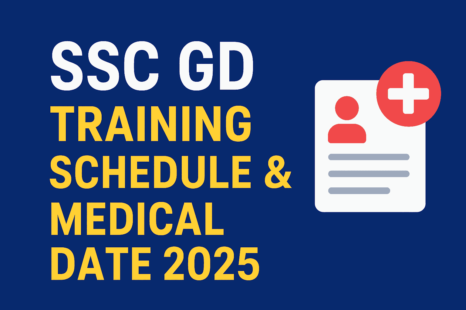 Read more about the article SSC GD Medical Date 2025 Out – Check DME & Document Verification Schedule – Final Step Before Joining Forces