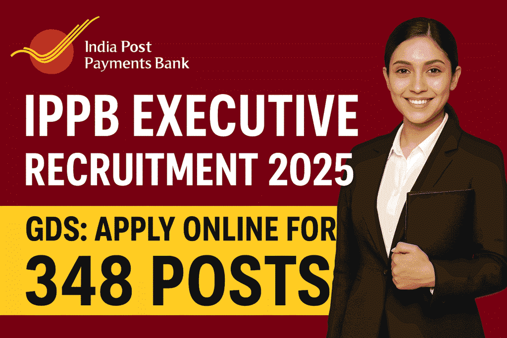 IPPB GDS Executive Recruitment 2025