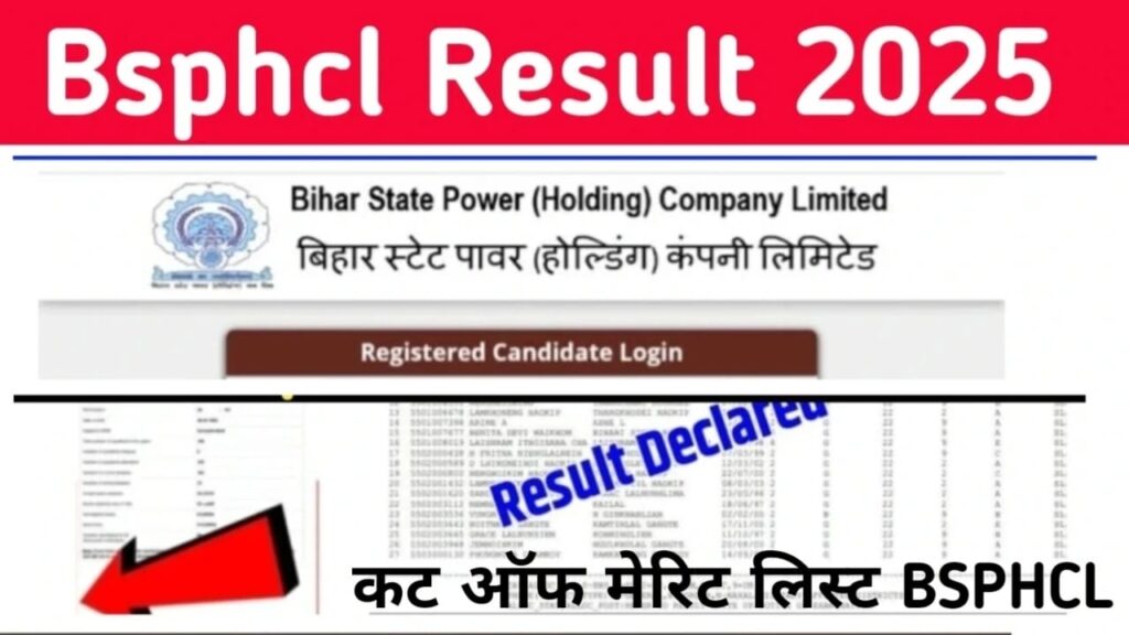 Bihar BSPHCL Result