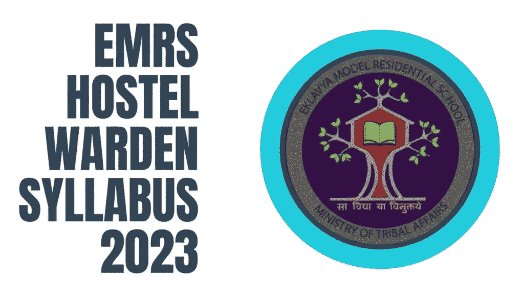 EMRS Hostel Warden Syllabus 2025