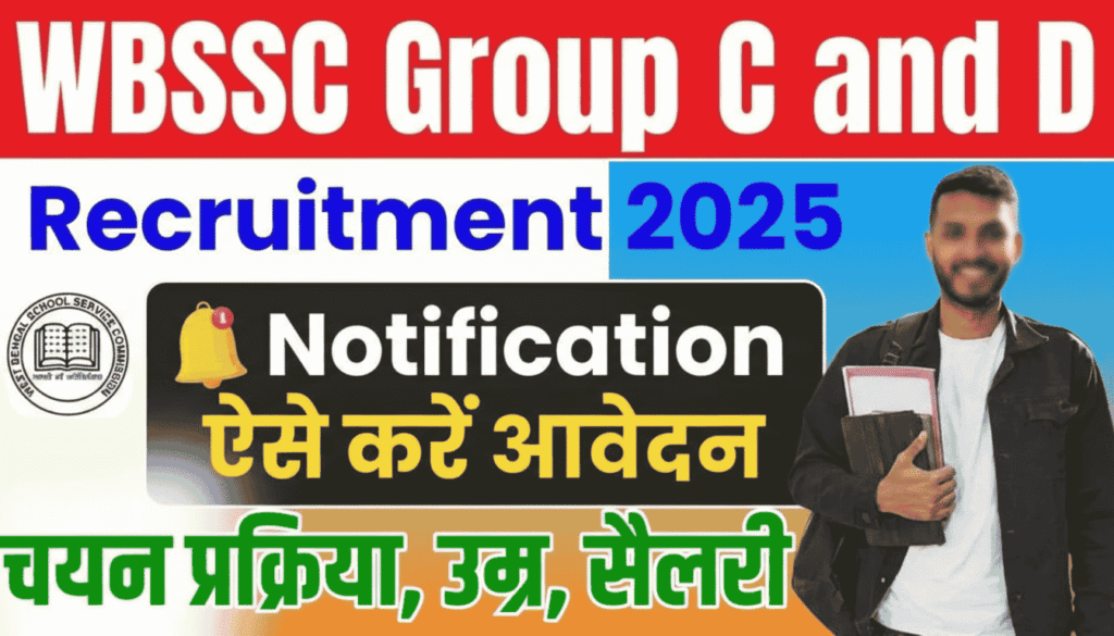 WBSSC Group C and D Recruitment 2025